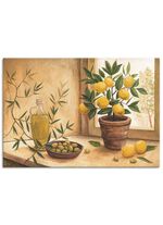 Hoogwaardig canvas schilderij op spieraam 