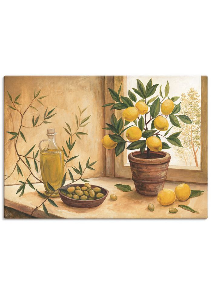 Hoogwaardig canvas schilderij op spieraam 