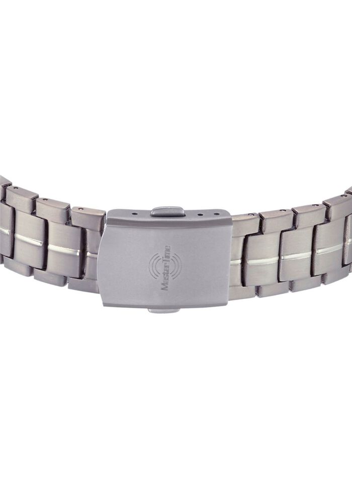 Master Time radiogestuurd dameshorloge gemaakt van titanium 