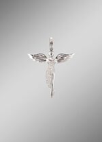 Kettinghanger 'Engel', met zirkonia, van Engelsrufer 
