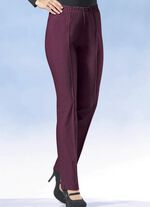 Broek met een aangenaam zachte binnenkant BORDEAUX