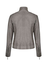 Blazer met subtiele klinknagels 