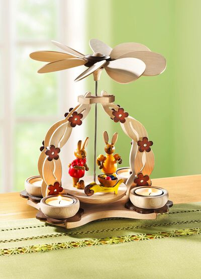 Zeidler tafelpiramide - Handwerkkunst uit het Ertsgebergte 