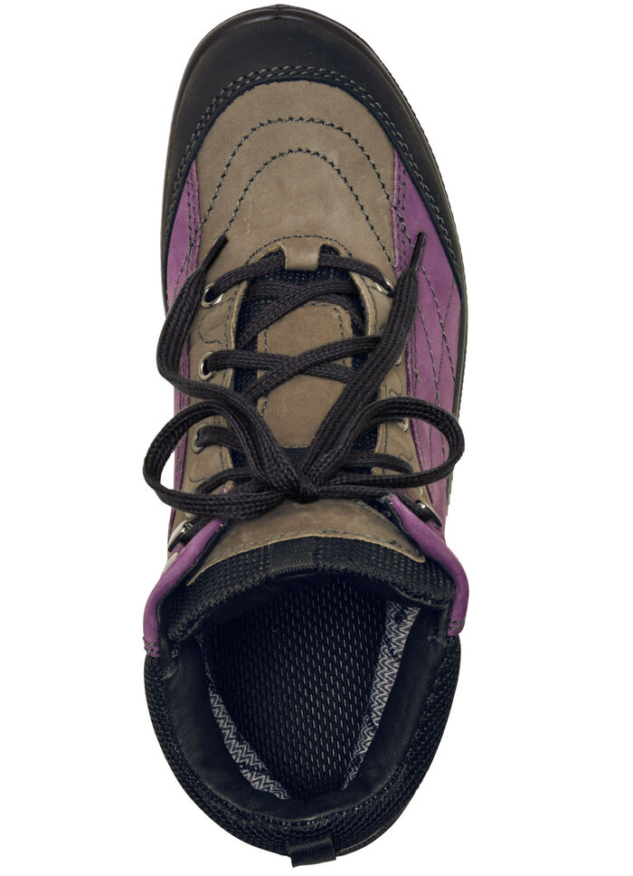 Enkellaarzen met veters in een interessante kleurencombinatie VIOLA-KHAKI-ZWART