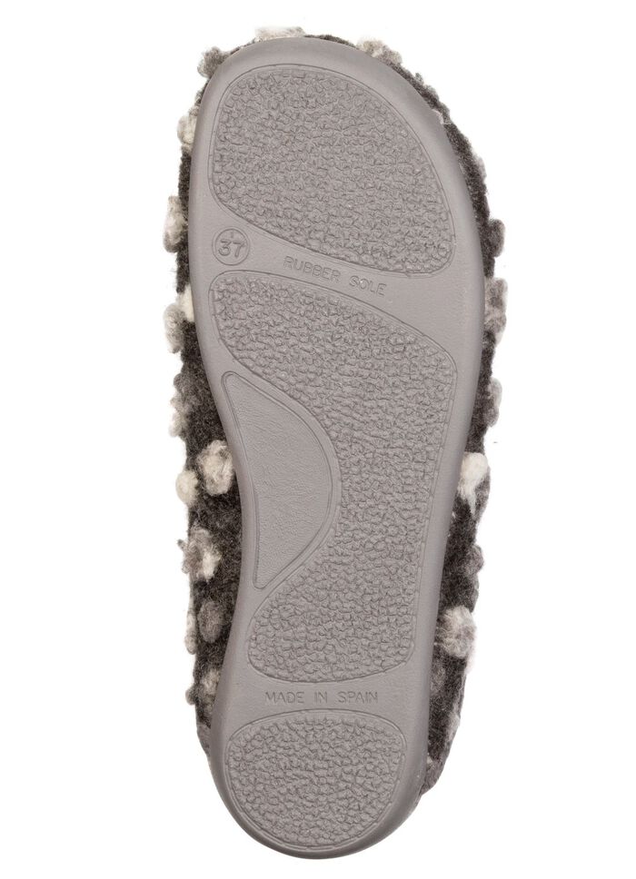 Laurina, klassieke damespantoffels, met uitneembaar voetbed 