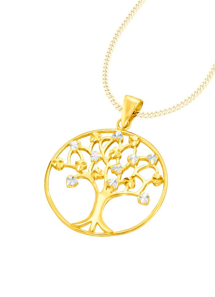 Mooie levensboom hanger zonder ketting 