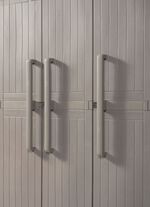 Apparatuurkast, 3 deuren GRIJS