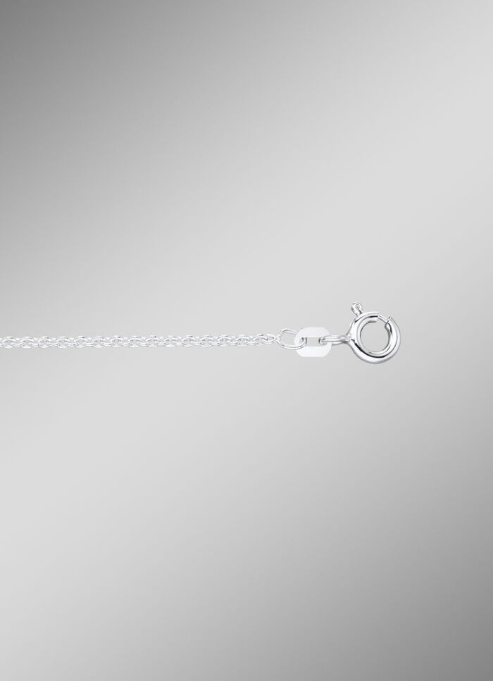 Zilveren ankerketting 