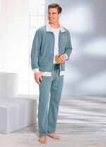 Vrijetijdspak met geribbelde look 