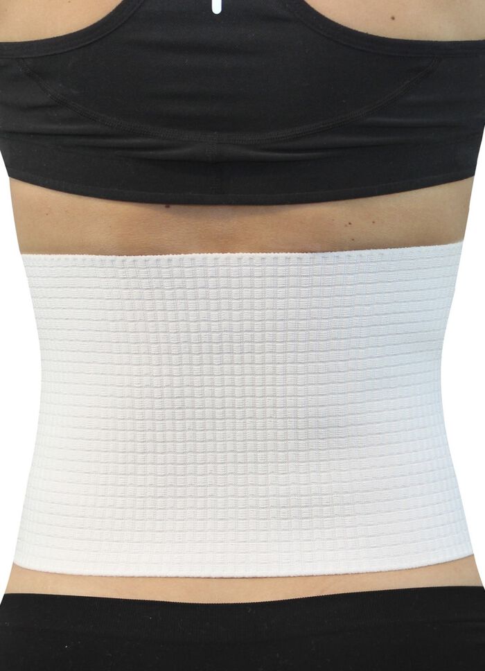 Steunbandages met klittenbandsluiting WIT