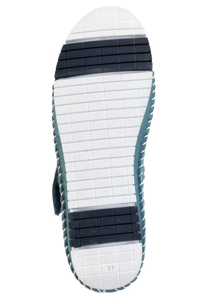 Gemini mocassinpantoffels met subtiele kreukstructuur 