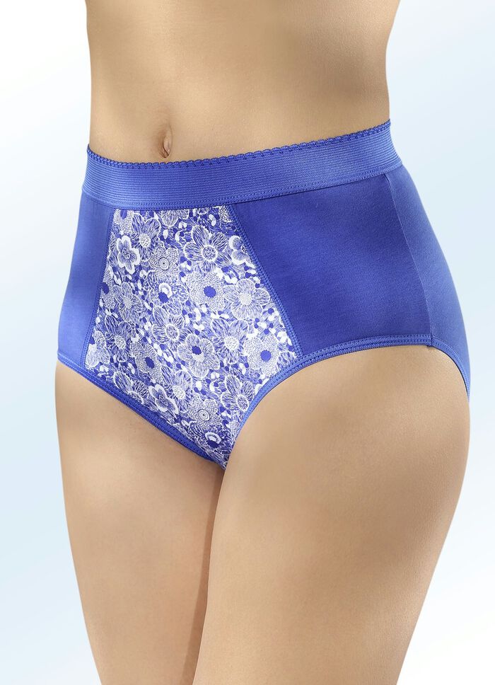 Set van vijf corrigerende slips met verstevigende voorzijde 