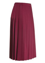 Rok met figuurflatterende plooien 
