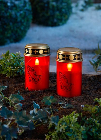 LED-graflamp, set van 2 