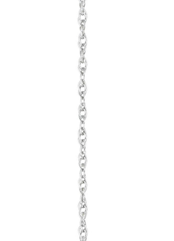 Platina dubbele ankerketting 