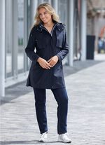 Functionele trenchcoat met riem 