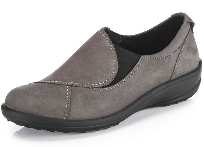 ELENA EDEN nubuck leren pantoffels 