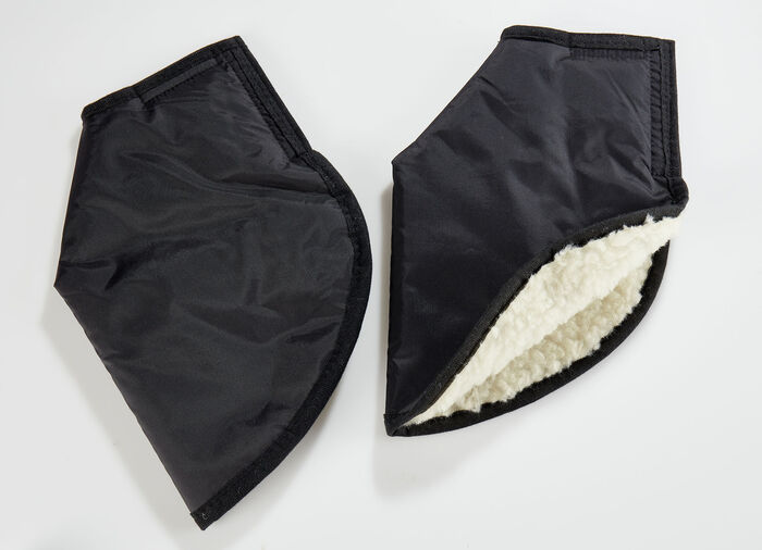 Handwarmers met scheerwol 