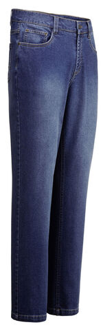 Jeans in 5-pocketvorm in 3 kleuren JEANS BLAUW