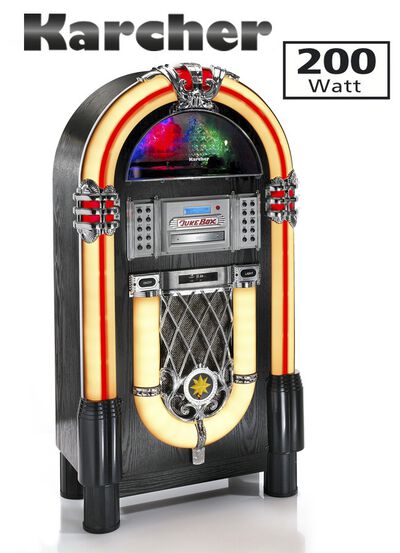 Karcher JB6608D draaitafel jukebox met DAB+ 