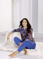 Pyjama met manchetten 