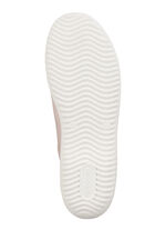 Remonte veterschoen met metalen inzetstuk in reliëf POEDERROZE