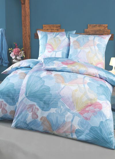 Dubbelzijdig bedrukt beddengoedset in Mako satijnkwaliteit 