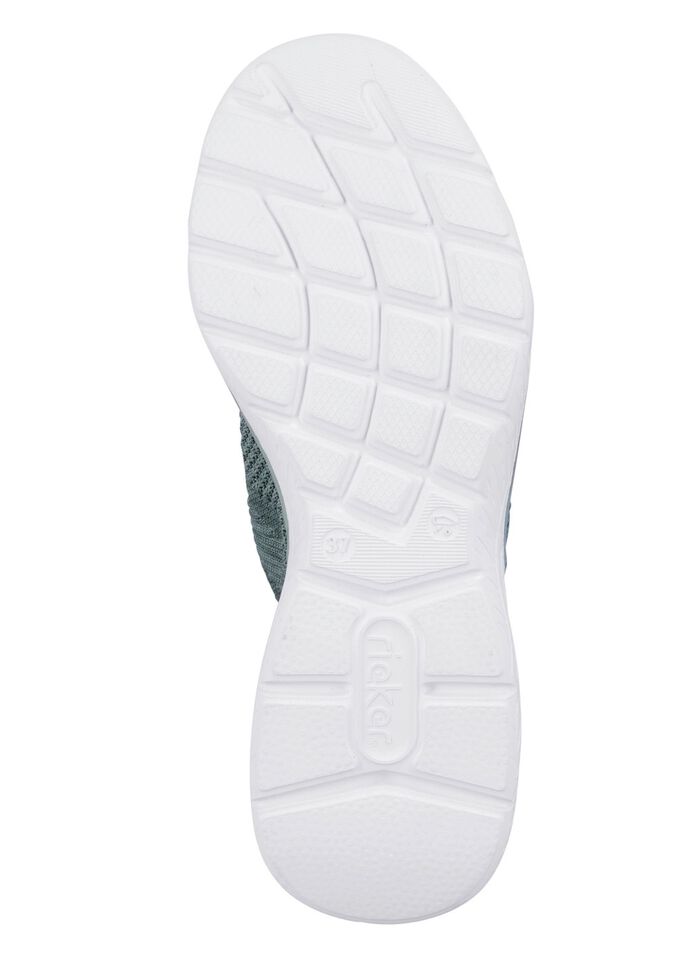 Rieker, lichtgewicht damessneakers, breedte G, met MemoSoft textiel binnenzool MUNT