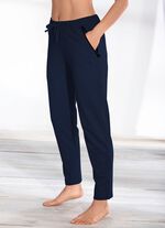 Broek met comfortabele elastische tailleband MARINE