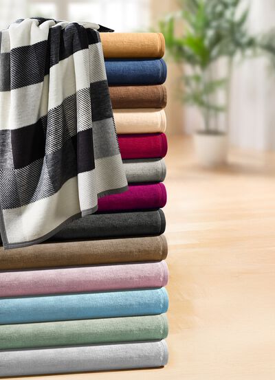 Knuffelig, zacht slaapdekentje Cotton Home 