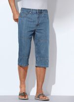 Denim bermuda's JEANSBLAUW