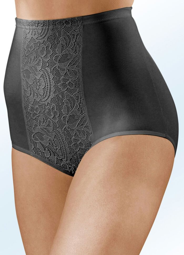 Set van drie corrigerende slips met hoge taille 