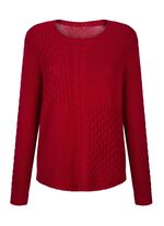 Trui met scheerwol- en kasjmiergehalte 