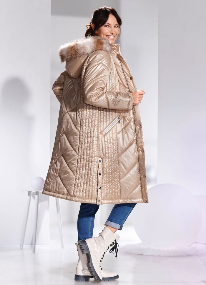 Jas met afneembare capuchon 