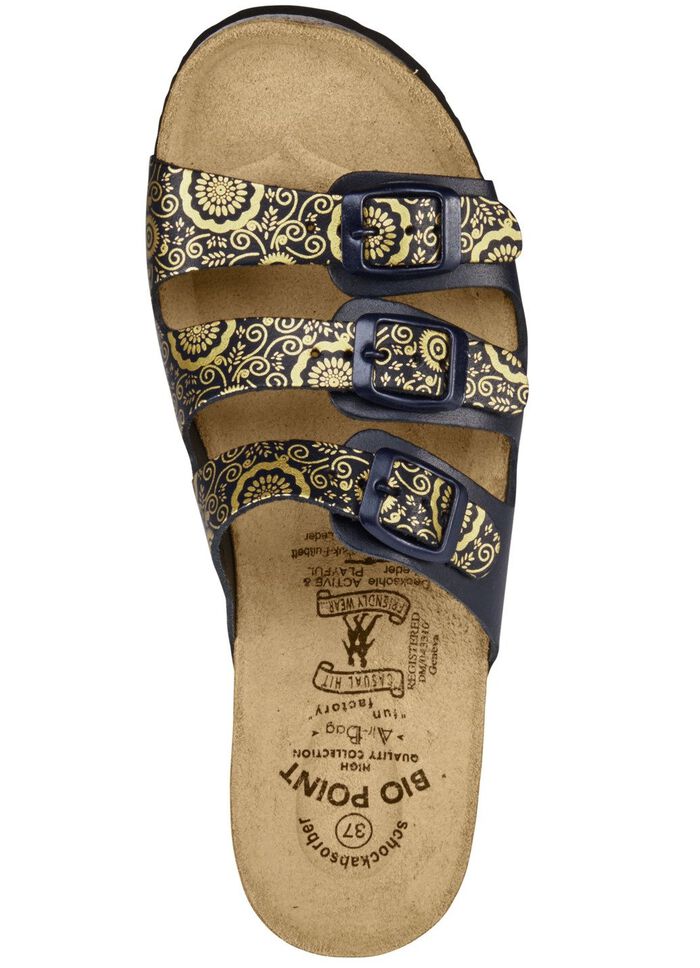 Klassieke damesmuiltjes met verstelbare bandjes 