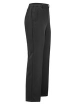 Broek met decoratieve afwerking ZWART