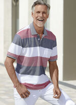 Poloshirt met korte knoopsluiting 
