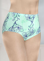 brio lingerie vierpack slips met mooi bloemendessin MINT-NAVY-T&Uuml;RKISGR&Uuml;N