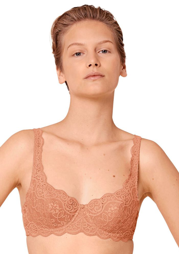 Triumph Amourette beugelbh met elastische kant 