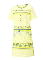 Set van twee nachthemden met geplaatste print op de voorkant 