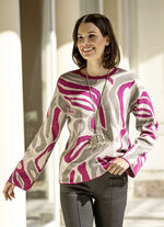 Trui in jacquardmotief 