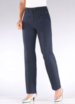 Broek met ritsen op de zijzakken 