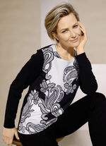Trui met paisley-motief 