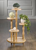 Mooie bloemenetagere 