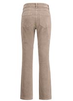 Corduroy broek in trendy bootcut model 
