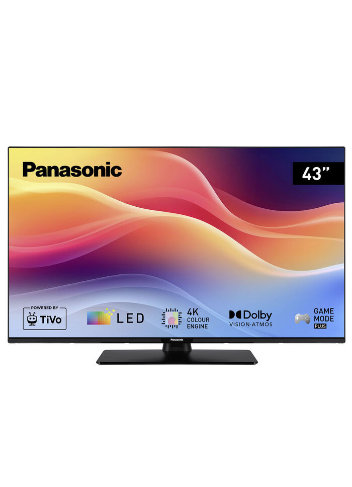 Panasonic 4K Ultra HD LED Smart TV met TiVo-besturingssysteem ZWART