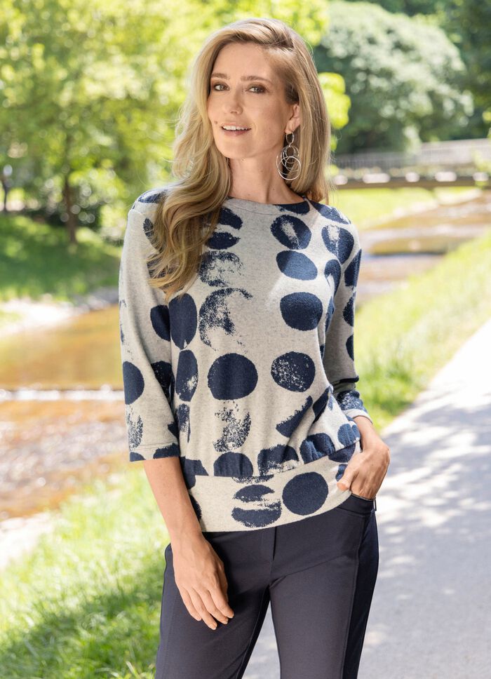 Zachte, donzige trui 