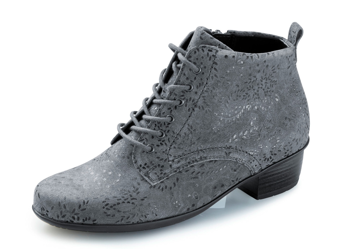 Waldläufer 364H81-301#001 Hiroko zwart, zwart, 43.5 EU Breed