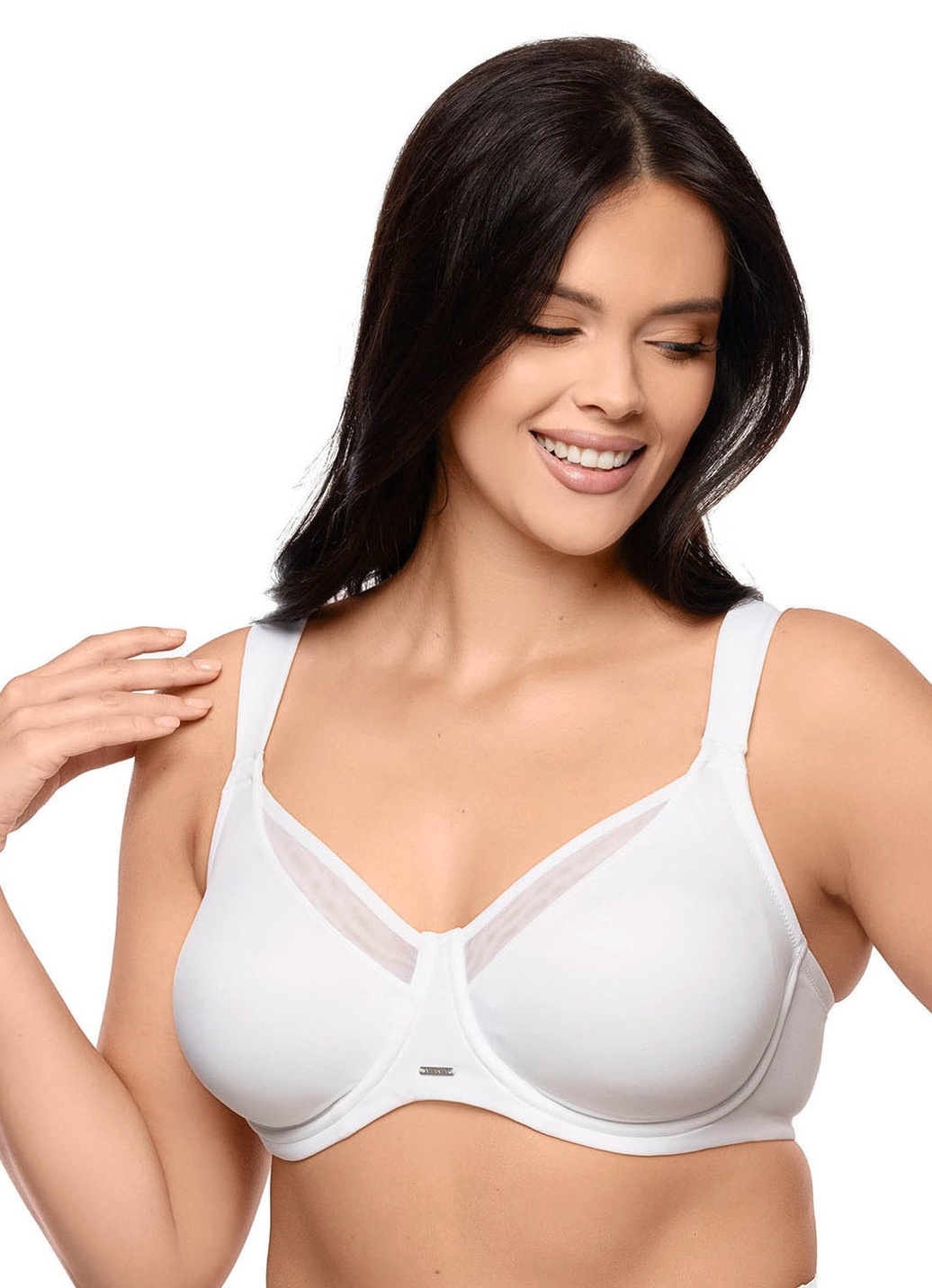 Zonder beugel - 80G - Dames - Kant - Ademend - Grote maten - BH
