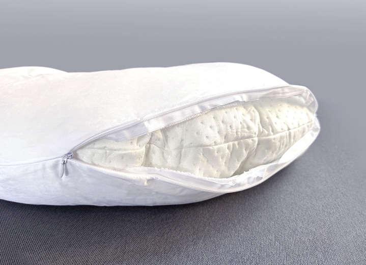 Gezonde nachtrust - Kussensloop voor Dreamolino Swan Pillow volledig lichaamskussen, in Farbe WEISS